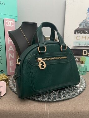 ✨ Women's Scottie Mini Satchel Crossbody Bag~ Green Smoke✨NWOT Super Soft
